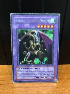 CARTA YU-GI-OH! DRAGO TESCHIO-DEMONE DB2-IT154 RARA ITALIANO - Imagen 1 de 2
