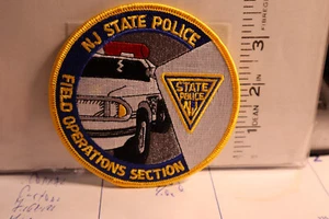 police patch STAATSPOLIZEI NEW JERSEY FELDEINSATZ ABTEILUNG - Bild 1 von 1