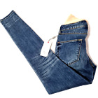 Ripe Women Maternity Jeans Size 2XS W26 L32 Skinny Leg Blue Indigo Denim NWT$129