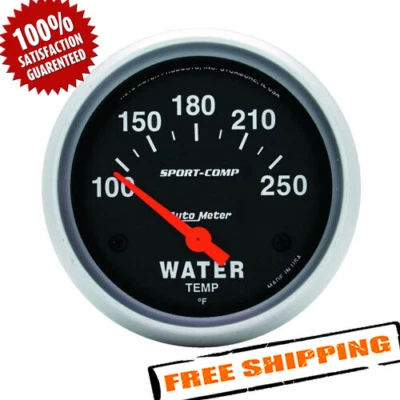Auto Meter 3531 Sport-Comp Electric Water Temperature Gauge - Image 1 of 3