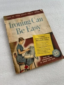PRICED TO SELL Paper Book 1948 Ironing Can Be Easy Proctor Electric Made How To - Picture 1 of 17