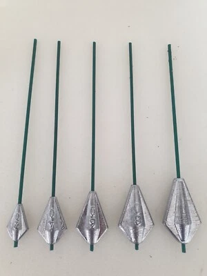 2er/3er Pack Trapez Inliner, 20gr - 100gr, Anti-Tangle-Blei, Durchlaufblei - Bild 1 von 2