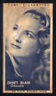 Carreras Turf Film Stars (1947) Janet Blair No. 43