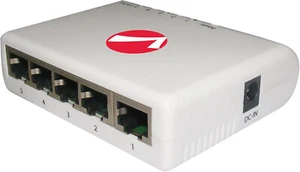 Switch Intellinet 5 porte 10/100 Mb/s Fast Ethernet ufficio viaggio hotel (502023) - Foto 1 di 3