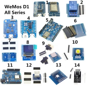 Módulo Wifi WeMos D1 Mini ESP8266 ESP 12F DHT22 AM2320 CH340 CP2104 para NodeMCU - Imagen 1 de 65