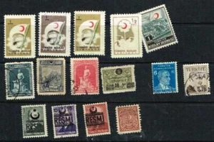 Fifteen Turkey Stamps - Picture 1 of 1