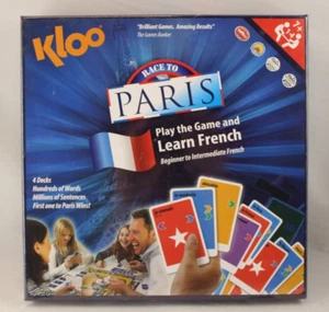Kloo Race to Paris Play the Game and Learn French Beginner to Intermediate - Picture 1 of 5