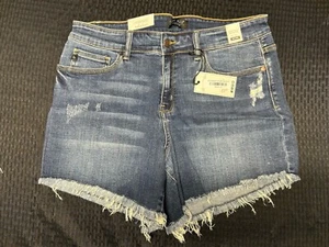 Judy Blue Mid Rise Cutoff Shorts 1XL - Picture 1 of 10