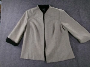 Vintage Perceptions Blazer Women 18W Open Professional Office Capsule Layering - Picture 1 of 10