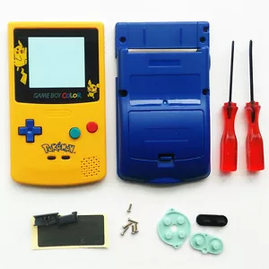 Pokemen And Picachu Limited Edition Shell Case For Nintendo Game boy Color GBC - Picture 1 of 6
