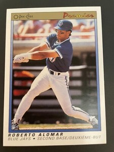 1991 O-Pee-Chee Premier Roberto Alomar Toronto Blue Jays #1