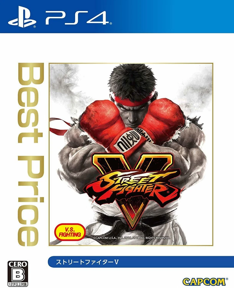 Japanese Edition Capcom Ps4 Street Fighter V Best