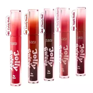 Sasi Lip Tint Jolly Sweet Lipstick Long Lasting Moisturized Beautiful Lips 3g - Picture 1 of 18