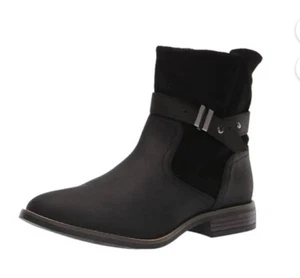 Botas de moda para mujer Clarks Camzin negras 8 m - Imagen 1 de 9