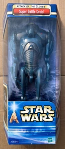 Star Wars HASBRO SUPER BATTLE DROID 12" DOLL AOTC 2002 EXCELLENT RARE N6 - Picture 1 of 6