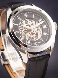 Montre MASERATI Pole Position Automatique Cadran Squelette en Argent. 429,00€ - Foto 1 di 16