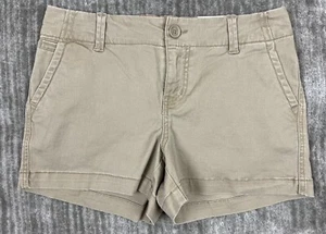 Maurices Shorts Womens 5/6 Brown Khaki Casual Hiking Outdoors - Picture 1 of 9