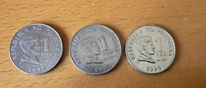 República Filipinas 1 piso monedas (3) - Imagen 1 de 2
