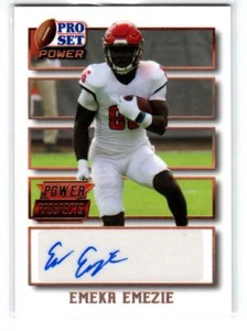 2021 Leaf Pro Set Power Power Prospects Bronze #PPEE1 Emeka Emezie - Picture 1 of 1