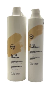 360 Be Fill Shampoo 15.2 fl.oz & Conditioner 10.14 fl.oz Fragile Damaged Hair - Picture 1 of 1