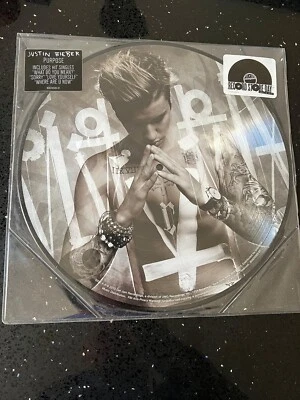 Justin Bieber - Purpose RSD 2016 Picture Disc Vinyl (Record Store Day) used - Image 1 of 4
