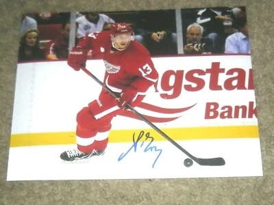 Pavel Datsyuk Detroit Redwings Autographed 8x10 Photo  COA Foto 1 de 2