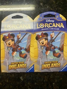 2x Disney Lorcana: Into The Inklands lose Booster Pack (Factory Sealed) NEU! - Bild 1 von 1