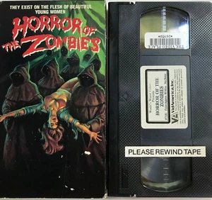 Horror of the Zombies (VHS) Maria Perschy, Jack Taylor, Amano De Ossorio *VG* - Picture 1 of 2