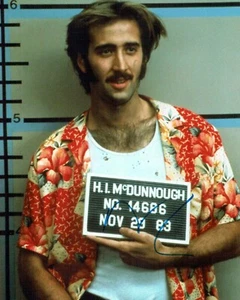 Nicolas CAGE SIGNED Autogramm 10x8 Raising Arizona Foto + Händler COA - Bild 1 von 1