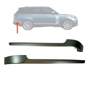 Bumper Trims Grey Fit Range Rover Rover L405 2013-21 Autobiography Fender Trims - Picture 1 of 12