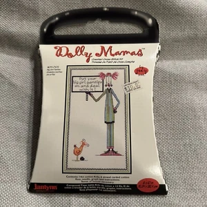 Dolly Mama's Big Girl Panties Janlynn Counted Cross Stitch Kit #019-0402 - Picture 1 of 5