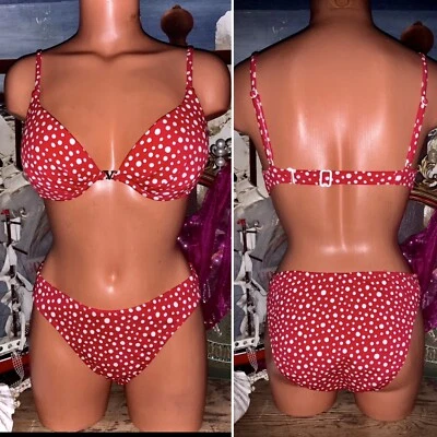 Venus ретро в горошек рокабилли пуш-ап B купальник сексуальный Pin вверх бикини комплект 6 S - Изображение 1 из 4