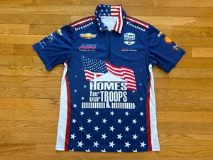 Rare AJ FOYT Racing ABC Supply Pit Crew Shirt Indy Car Size M Chevy Ferruci Sato - Picture 1 of 4