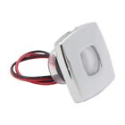 Led Stair Light Stainless Steel Square Wall Lamp 0.25W Recessed LED Step Lamp