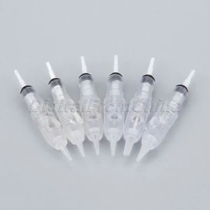 10Pcs 1DR/1R/3R/5R/5F/7F Cartridge Needles Micropigmentation Device Makeup Tool - Picture 1 of 14