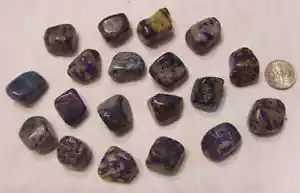 780 carat total weight polished natural 19 lapis lazuli gemstone lot reiki 45931 - Picture 1 of 2