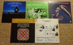 PIERRE BOULEZ 5 LPVinyl Record Lot - Conducts Berio PLI SELON PLI Schonberg BERG - Foto 1 di 22