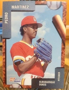 Tarjeta de novato de colección Mlb Superstar HOFer 1992 Procards Pedro Martínez Dukes #716 - Imagen 1 de 4