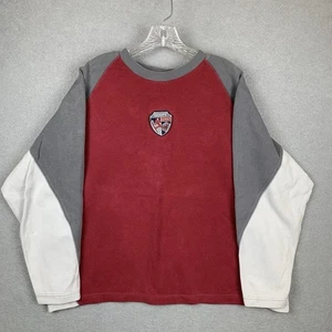 Vintage Goofy Skiing Sweatshirt Pullover Colorbock Ribbed Skater Street Mens XL - Picture 1 of 8