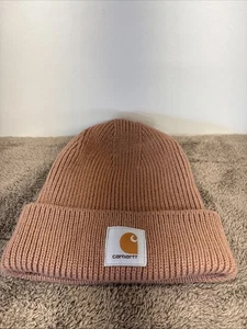 Carhartt Clay Colored Beanie Hat  AH5560-W - Picture 1 of 7