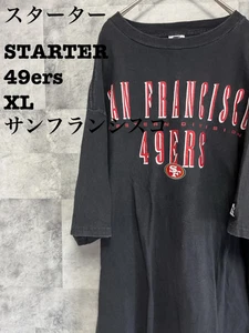 Vintage Starter T-shirt, San Francisco 49ers, 90s, rare, big logo. - Picture 1 of 8
