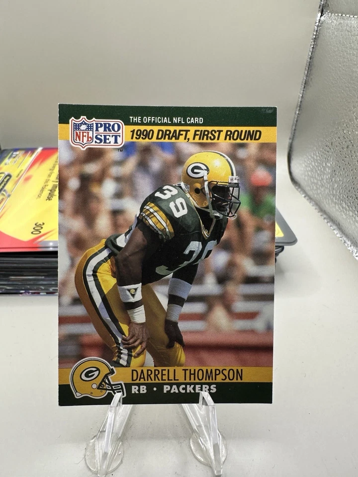 1990 Pro Set - Draft Darrell Thompson #687 (RC) - Image 1 of 2