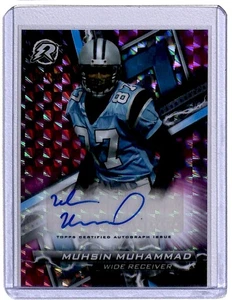 2023 Resurgence Signatures Muhsin Muhammad Auto 3/10 Carolina Panthers #RA-MM - Picture 1 of 2