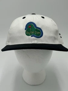 Vintage 1990’s Nike Golf English Turn Freeport McDermott Classic Strap Hat Rare - Bild 1 von 7