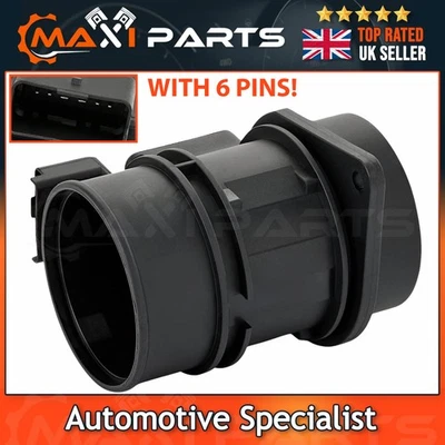 Renault Clio Mk2 1999-2005 Mass Air Flow Meter Sensor MAF 1.9 dTi Diesel - Image 1 of 4
