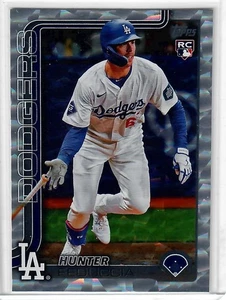 2025 topps #68 Hunter Feduccia Silver Cracked Foil - Bild 1 von 2