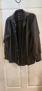 Kenneth Cole Awearness Shirt Men’s 15.5 32/33 Black Check Slim Fit Non-Iron - Picture 1 of 8