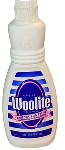 Vintage Original Woolite Stoffwäsche Wäscheflasche 1996 | 11,6 flüssige Unzen - Bild 1 von 5