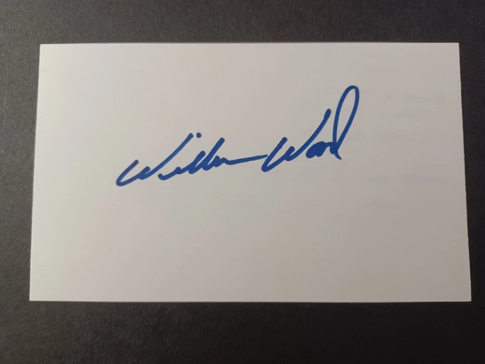 Tarjeta indexada firmada por Wilbur Wood - Medias Rojas, Piratas, Medias Blancas - C Foto 1 de 1