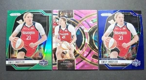 EMILY ENGSTLER 2024 Panini Prizm WNBA Green -Blue #67 -Select Pink #173 Mystics - Picture 1 of 2